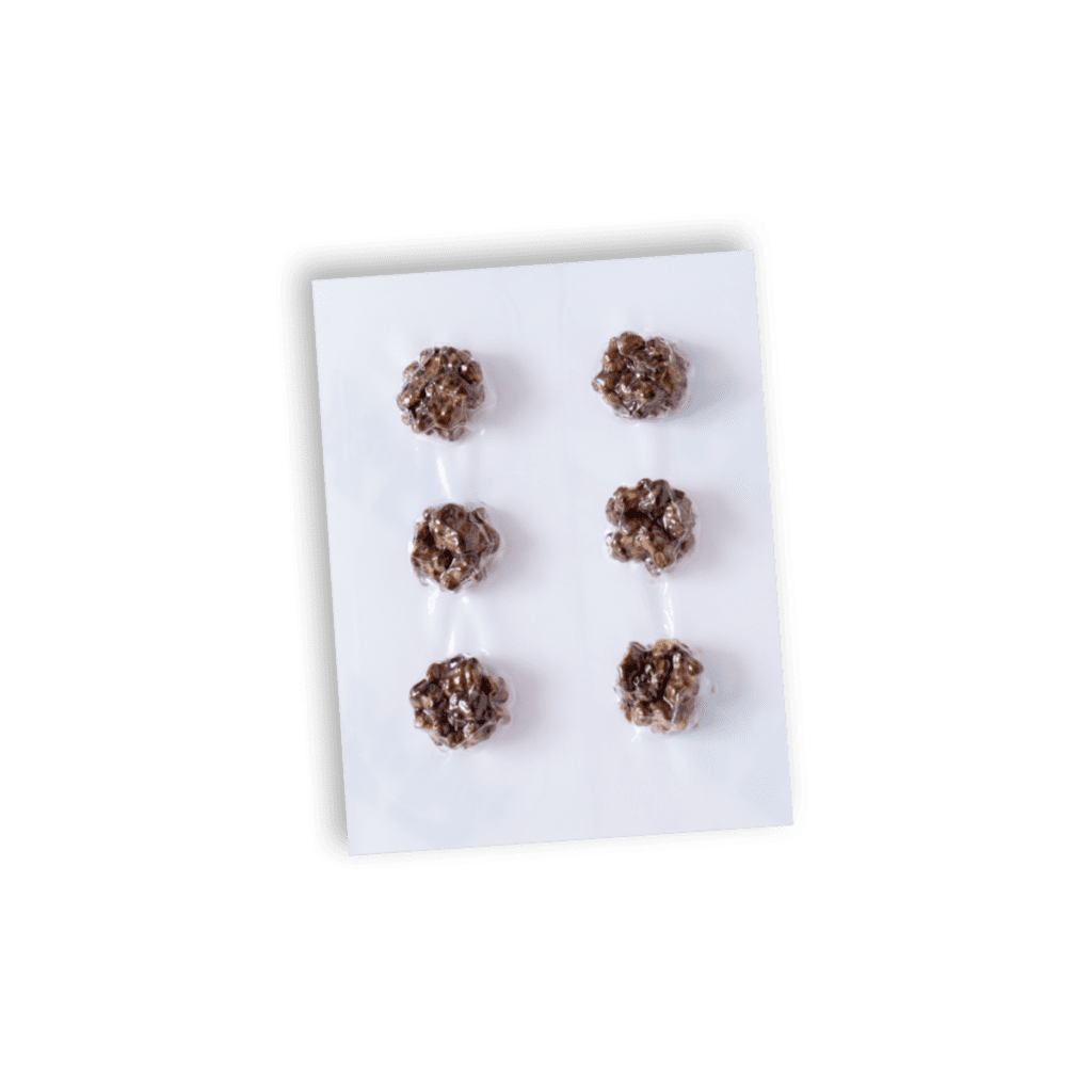 Microdosing truffle strip